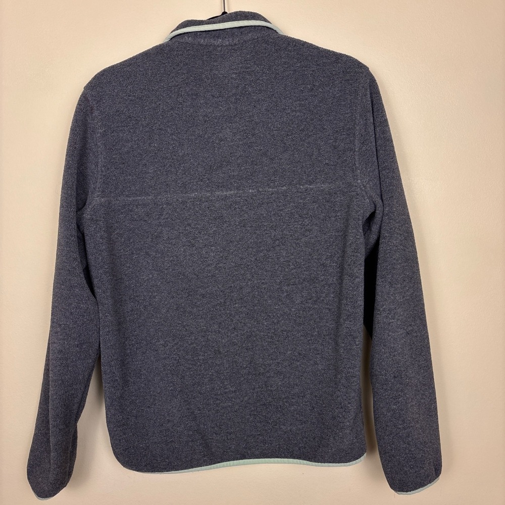 PATAGONIA Lightweight Synchilla Snap-T Pullover Nickel Grey Men Small Fleece - Picture 7 of 11